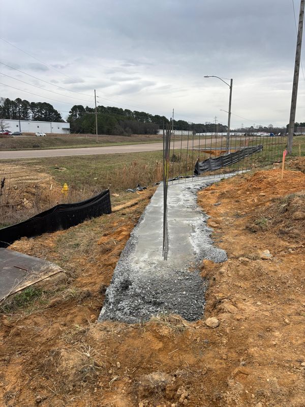 TriStar commercial concrete project